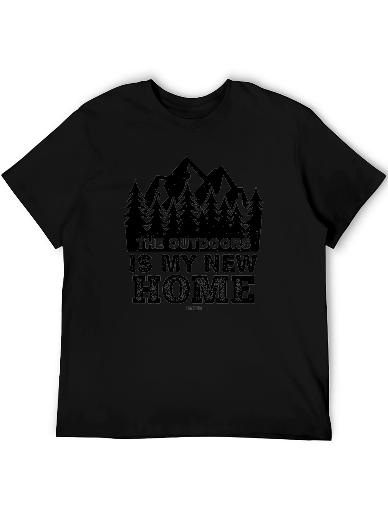 Outdoor Adventure Tee: The Outdoors Is My New Home T-Shirt