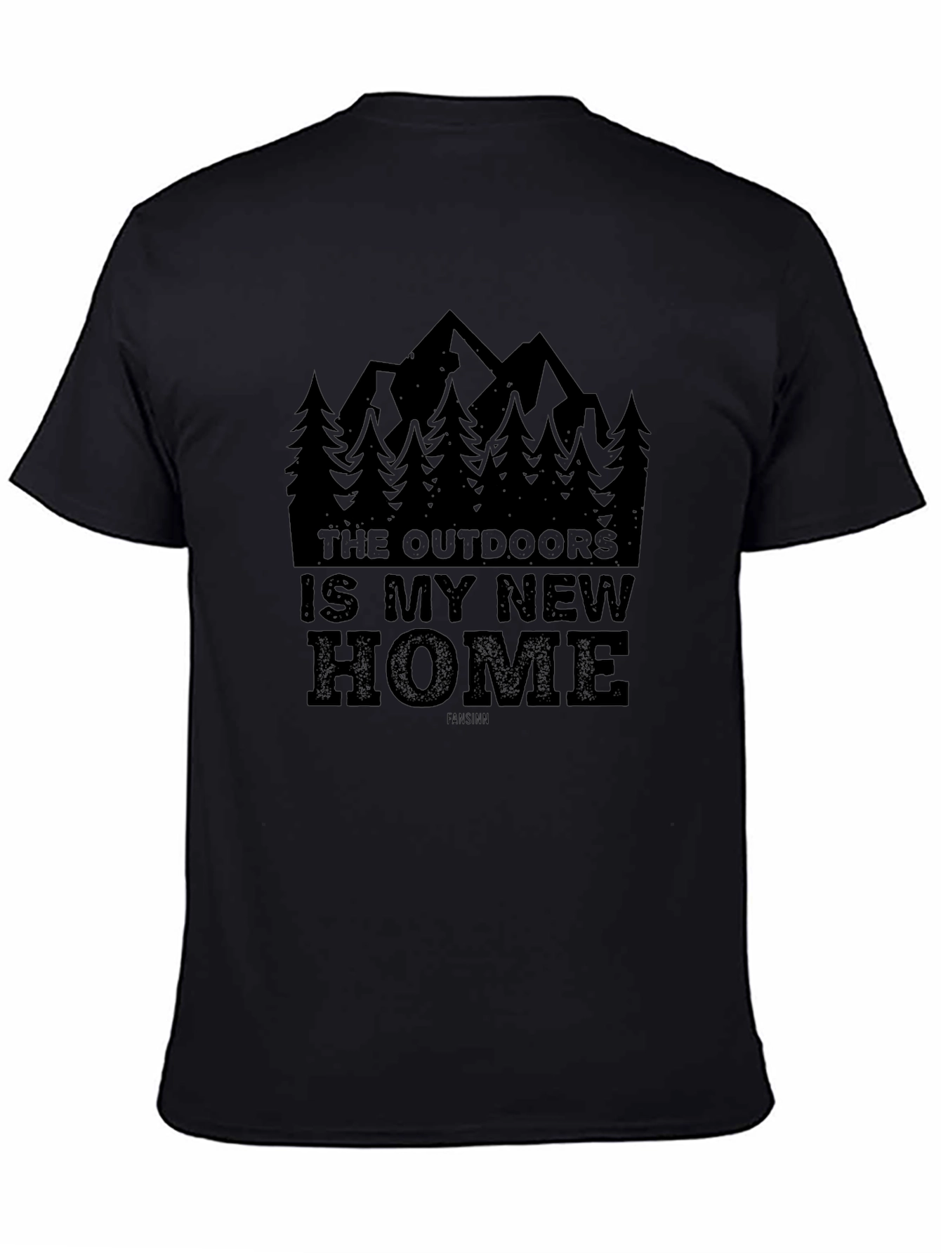Outdoor Adventure Tee: The Outdoors Is My New Home T-Shirt