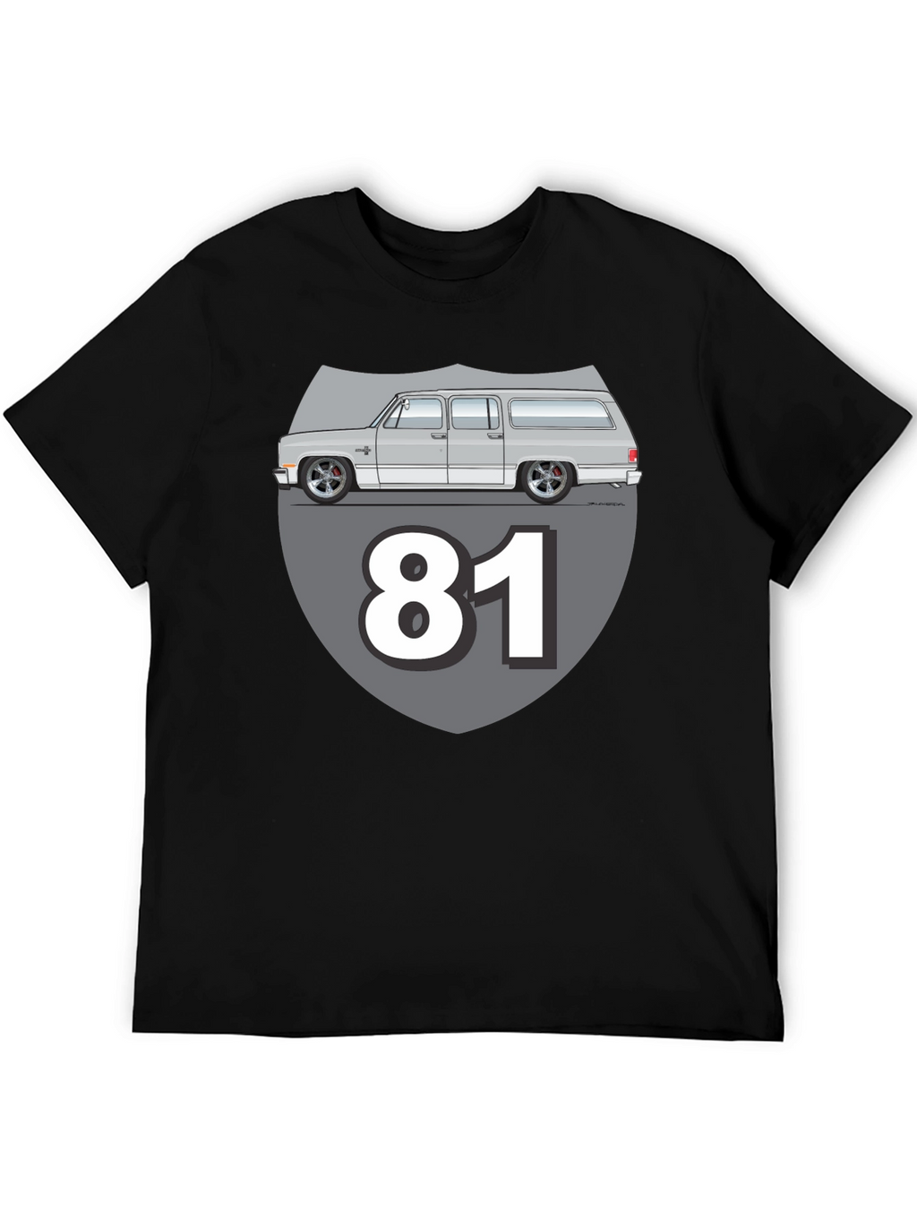 81 Suburban Graphic Tee - Classic Truck Shirt