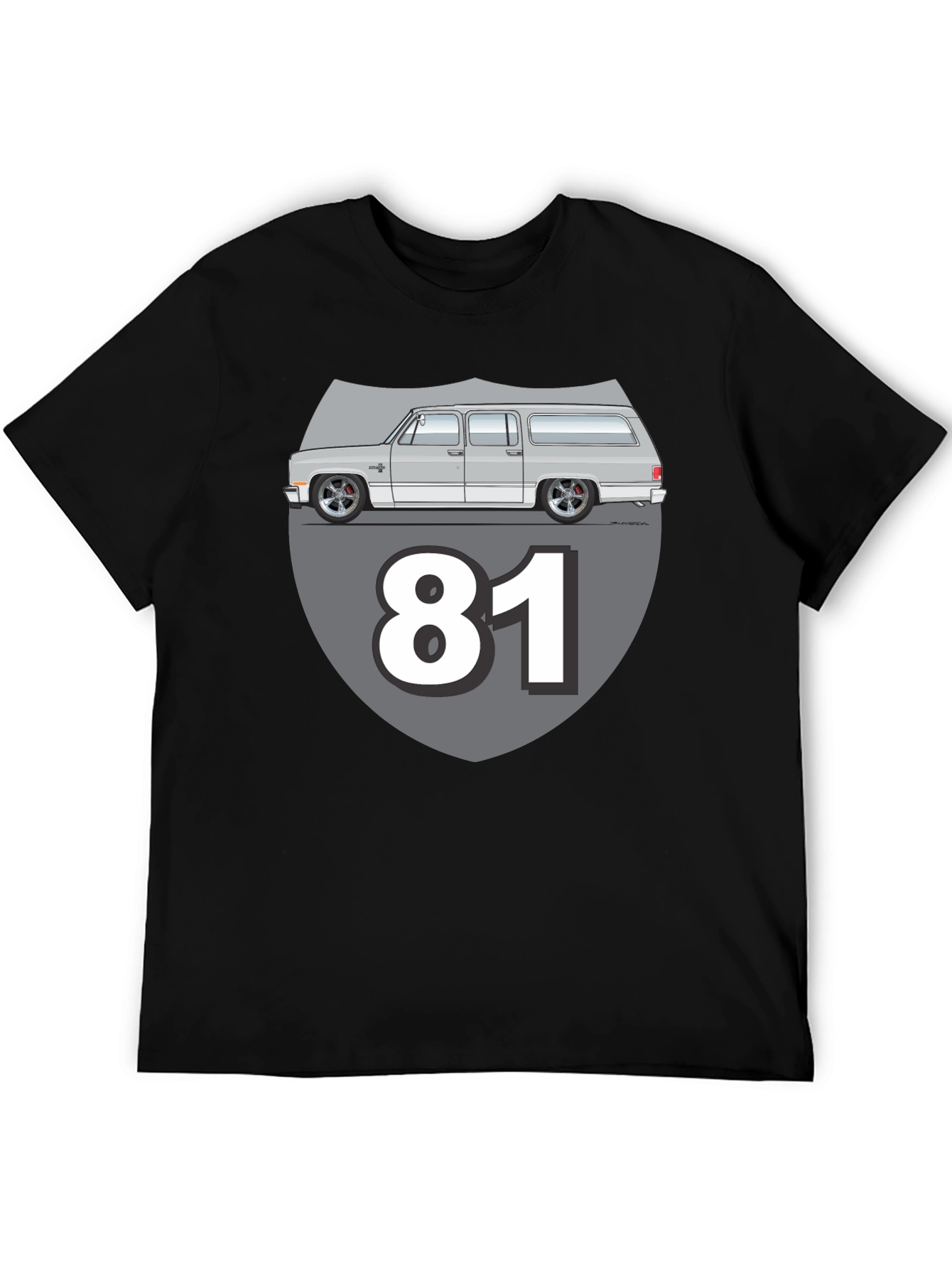 81 Suburban Graphic Tee - Classic Truck Shirt