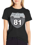 81 Suburban Graphic Tee - Classic Truck Shirt