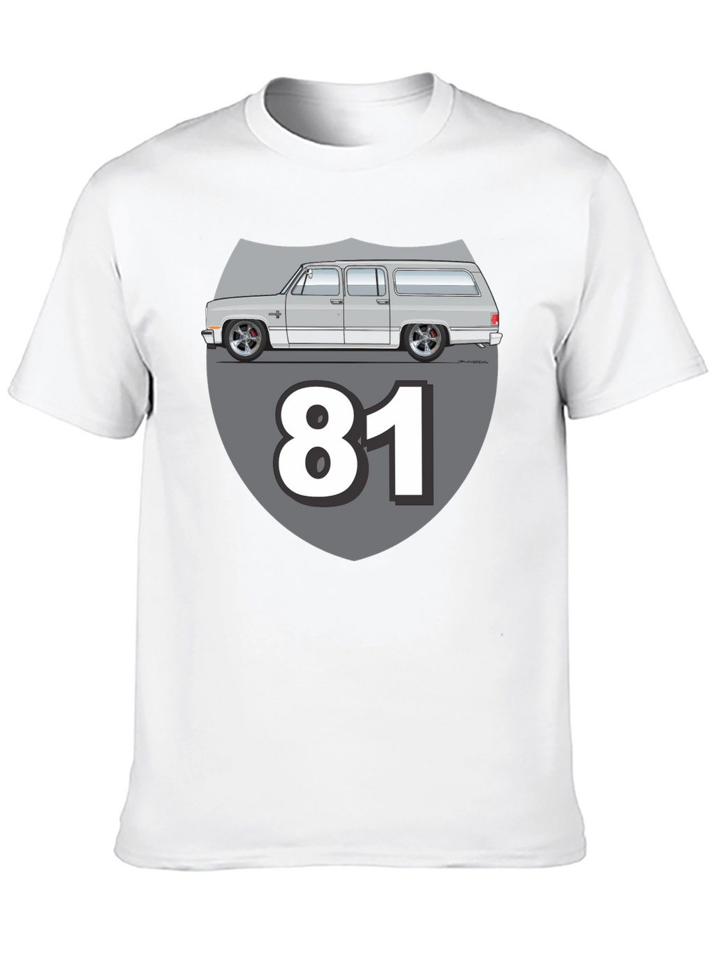 81 Suburban Graphic Tee - Classic Truck Shirt