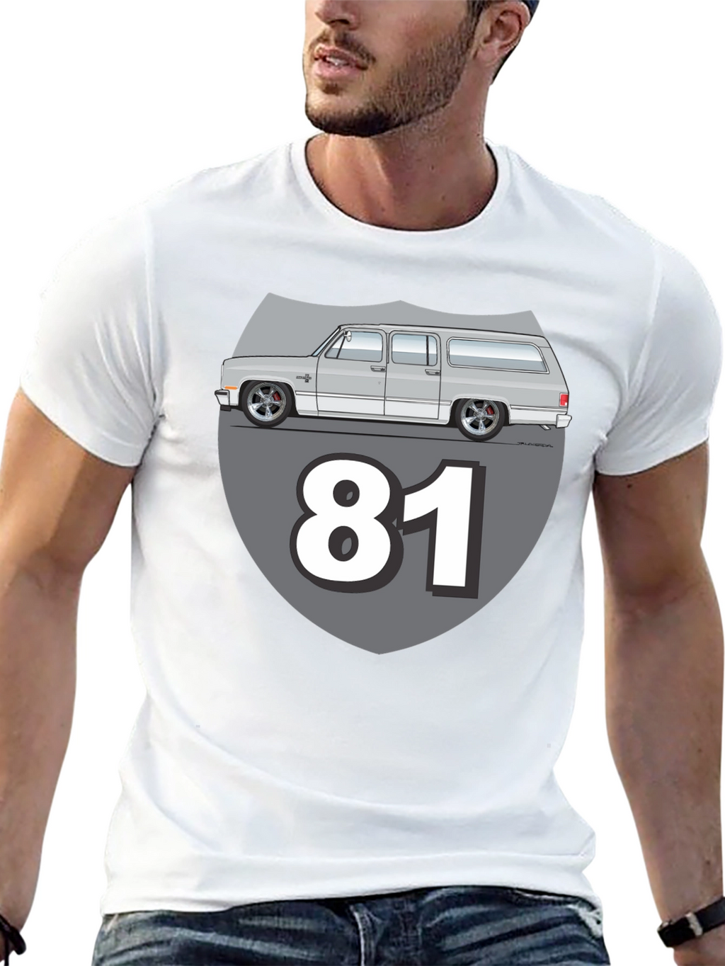 81 Suburban Graphic Tee - Classic Truck Shirt