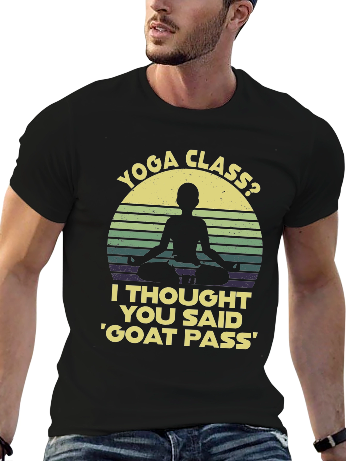 Yoga Class? Funny Graphic T-Shirt