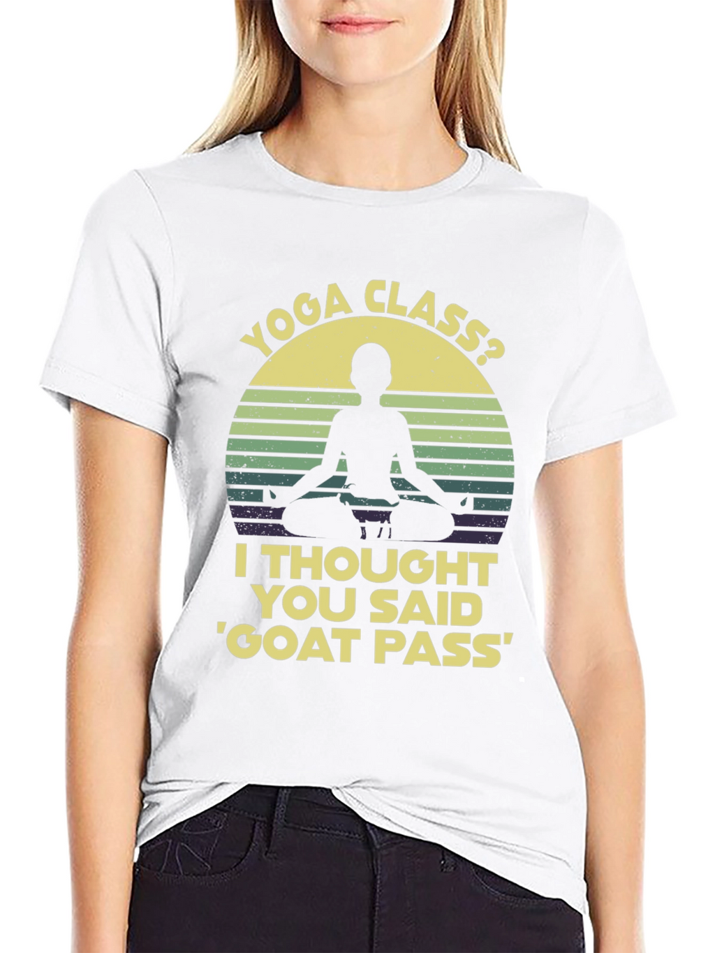 Yoga Class? Funny Graphic T-Shirt