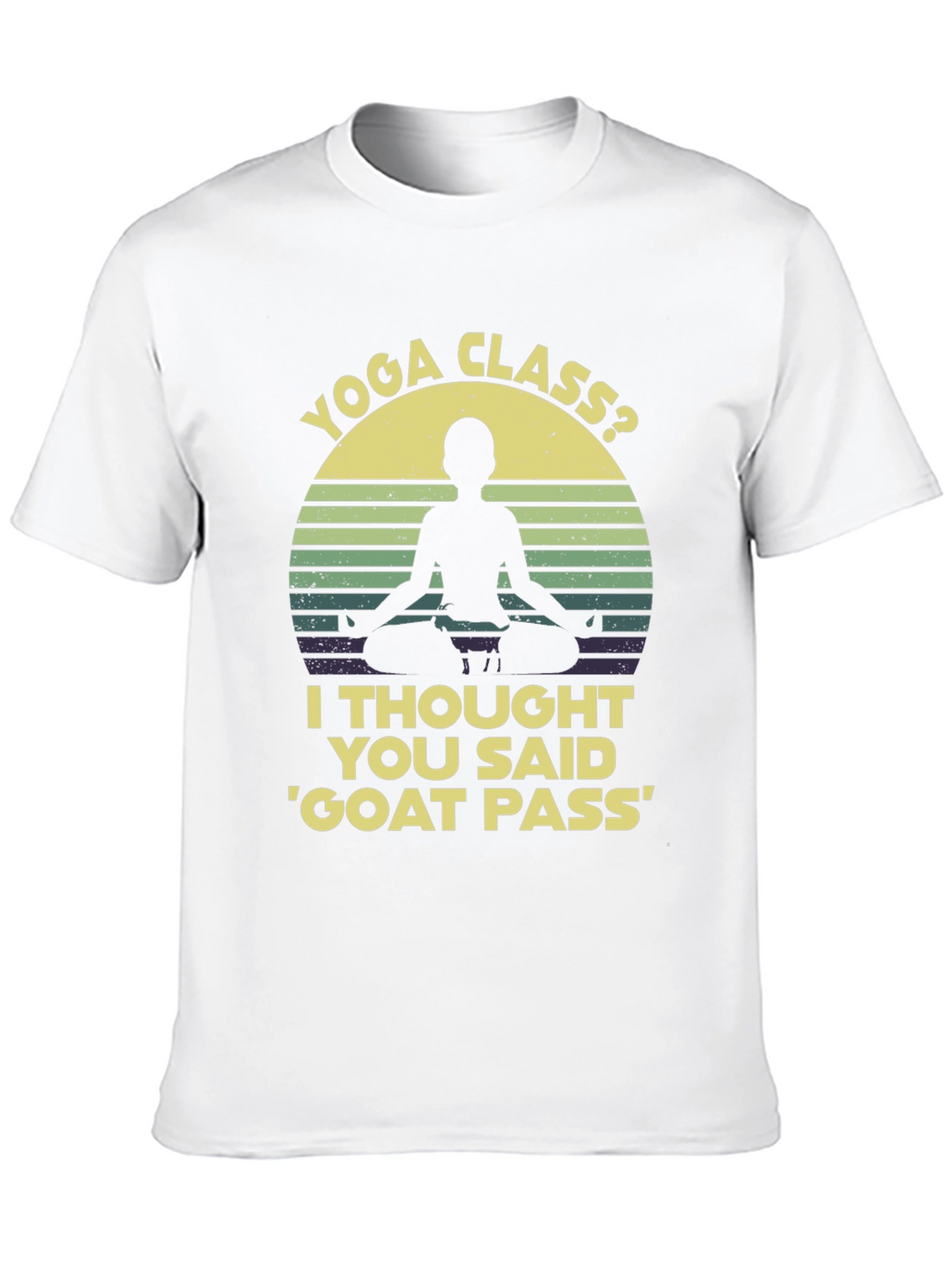 Yoga Class? Funny Graphic T-Shirt