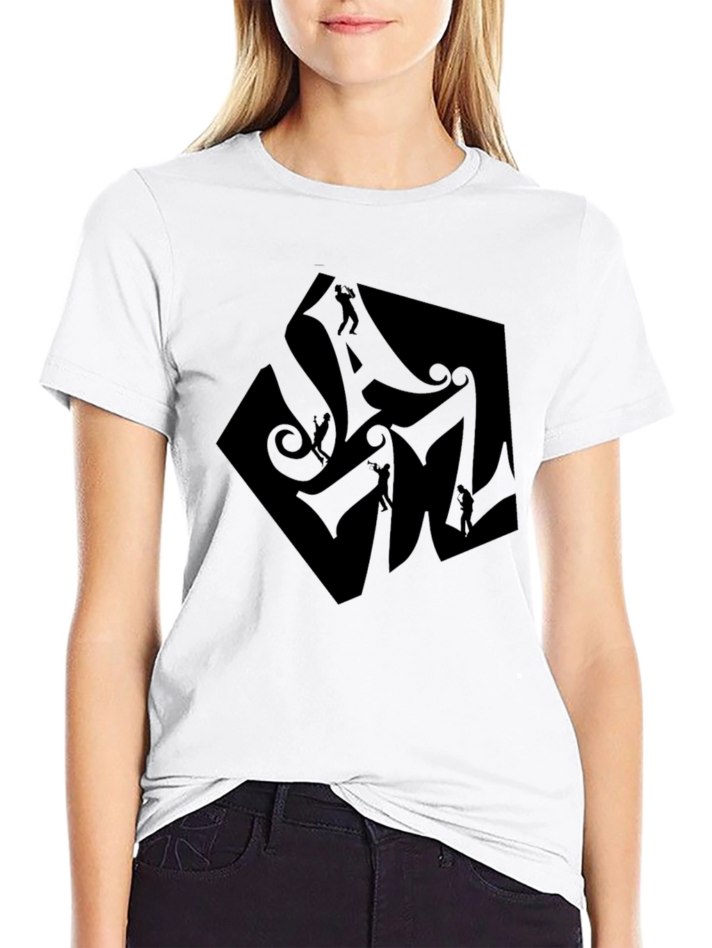 Graphic Print Black T-Shirt - Unique Streetwear