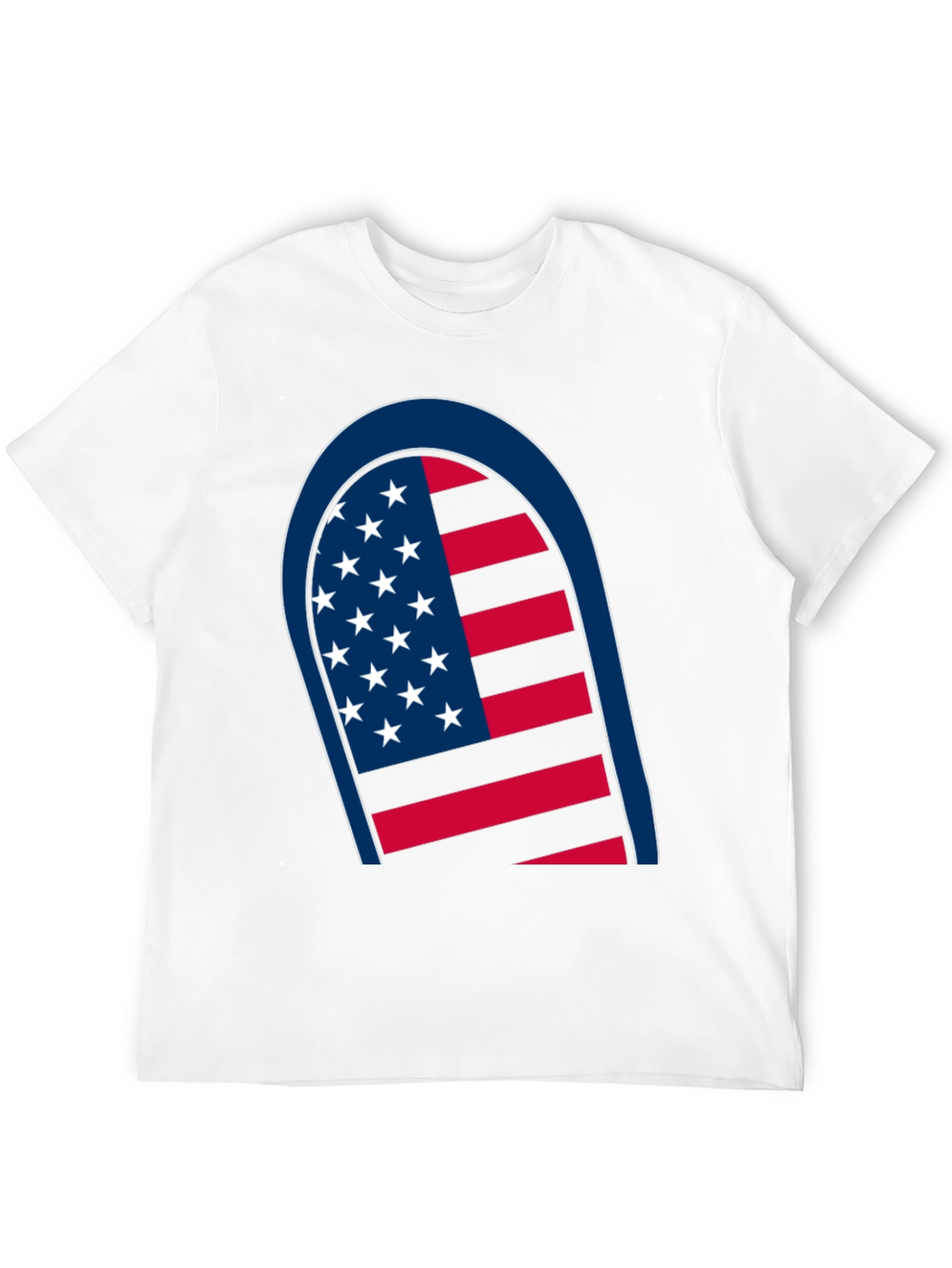 American Flag Graphic Tee