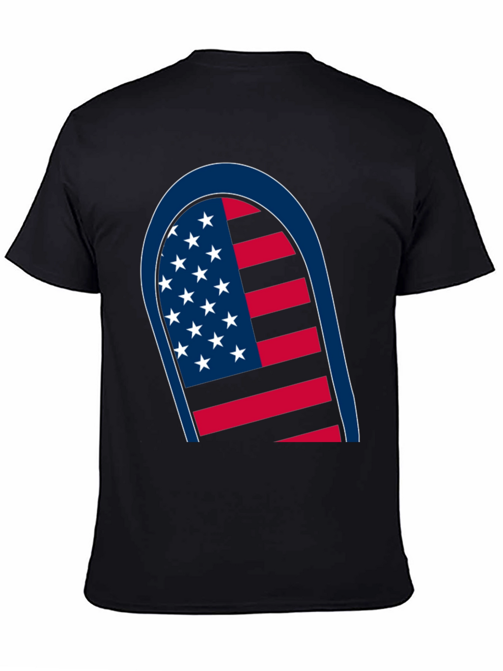 American Flag Graphic Tee