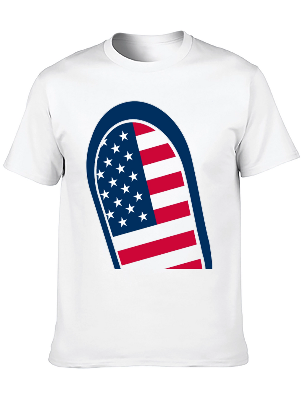 American Flag Graphic Tee