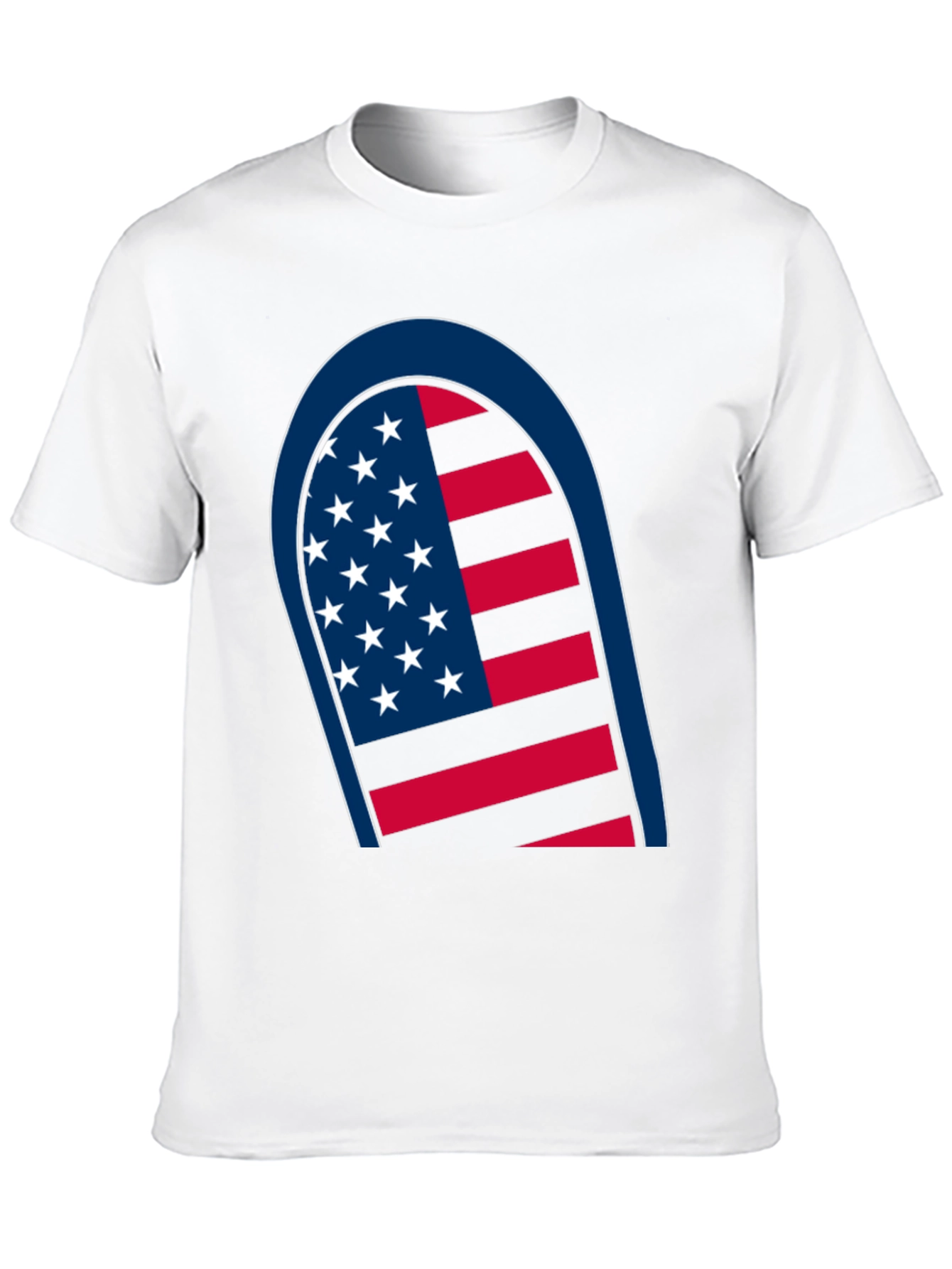 American Flag Graphic Tee