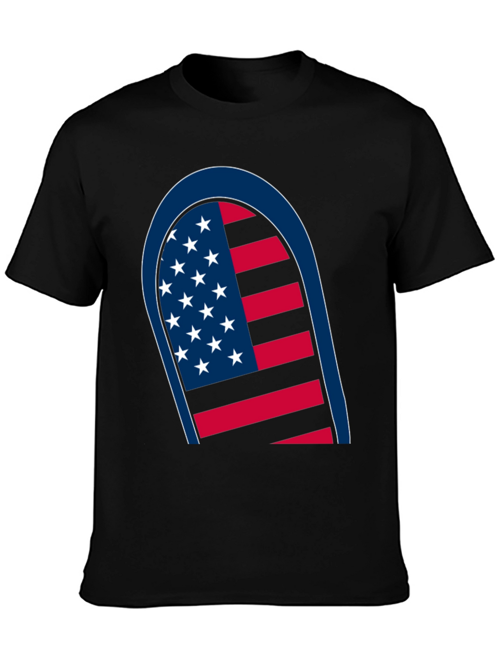 American Flag Graphic Tee