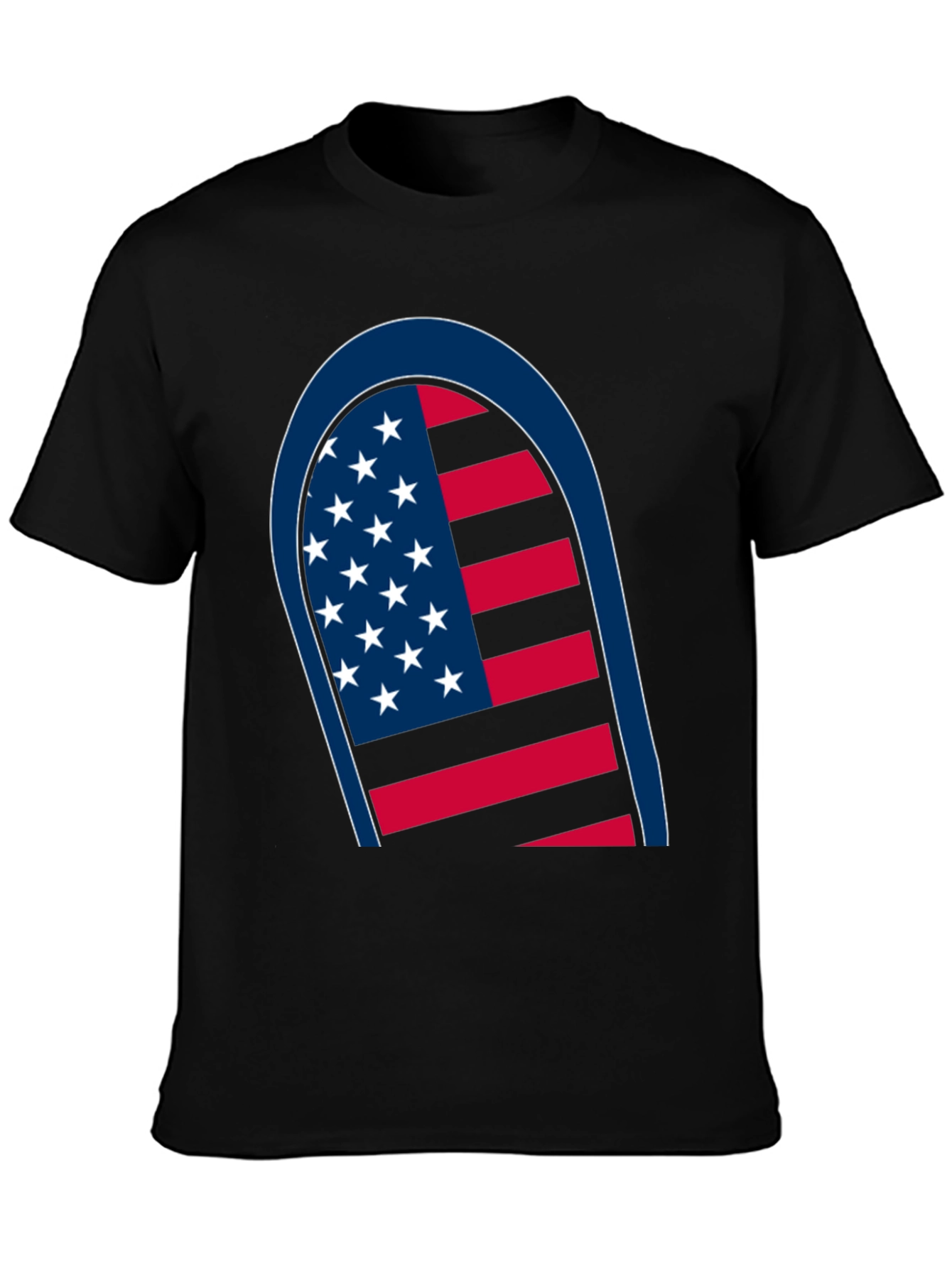 American Flag Graphic Tee