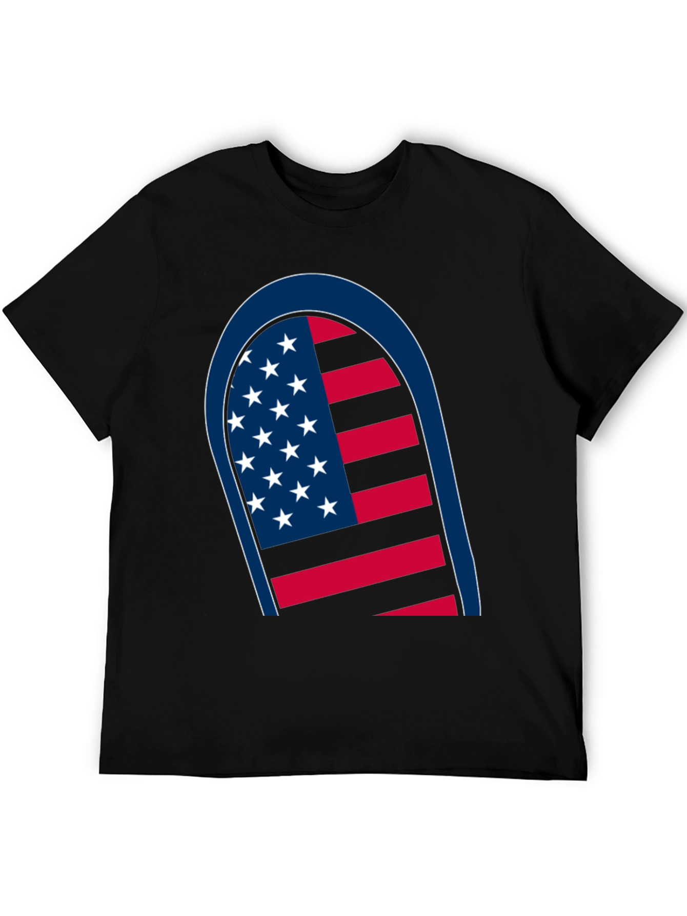 American Flag Graphic Tee