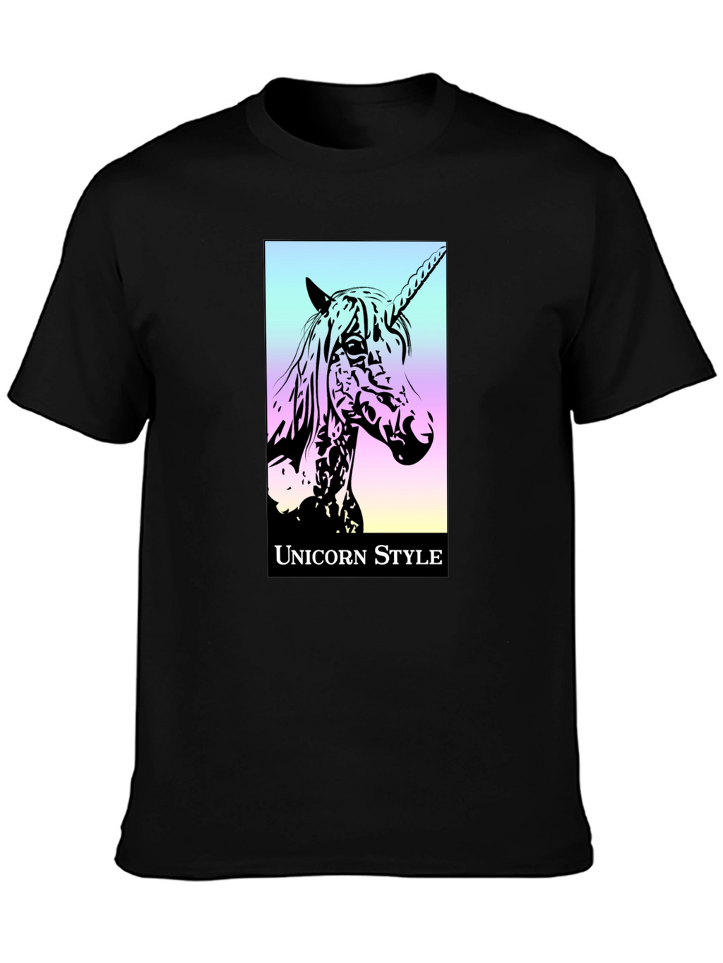 Unicorn Style Graphic T-Shirt