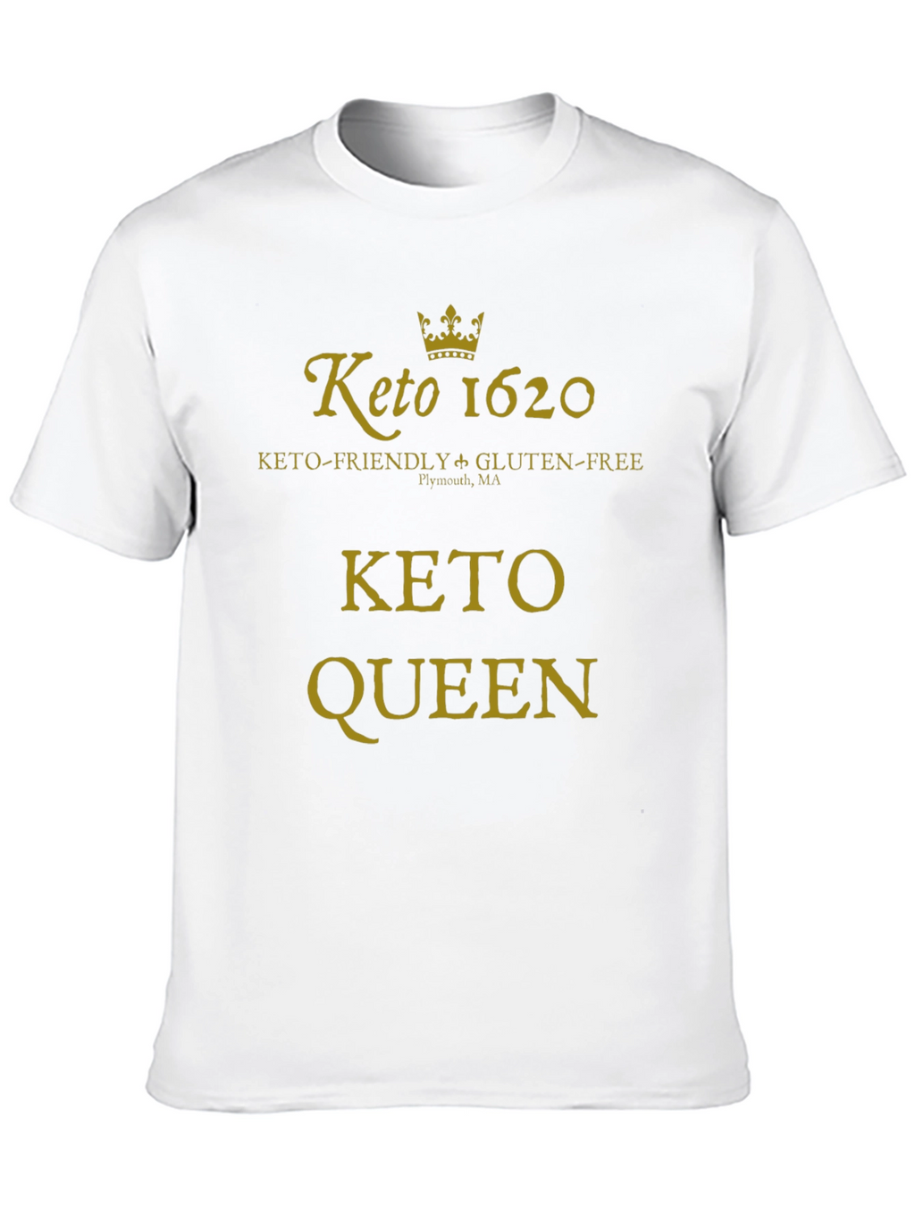 Keto Queen Black Graphic T-Shirt