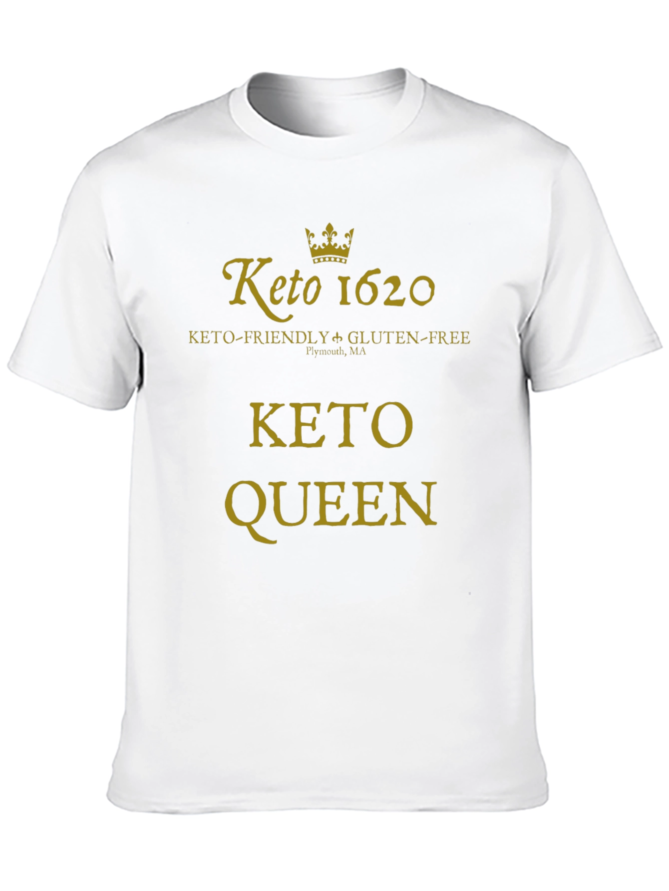Keto Queen Black Graphic T-Shirt
