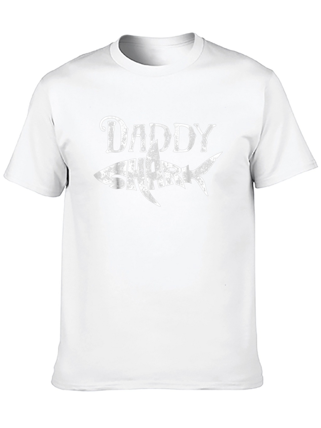 Daddy Shark T-Shirt - Mens Black Graphic Tee