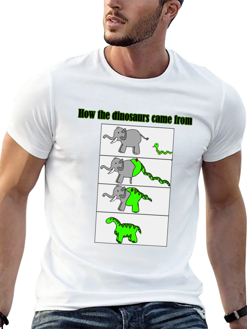 Elephant to Dinosaur T-Shirt