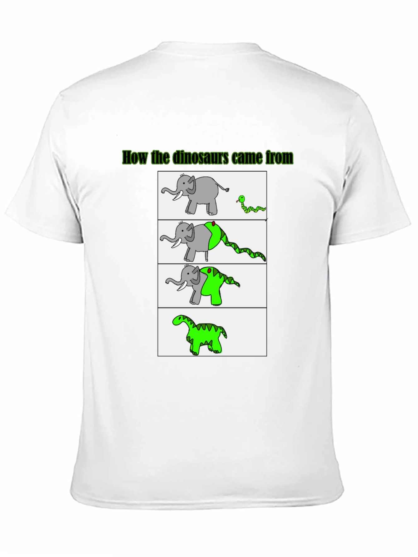 Elephant to Dinosaur T-Shirt