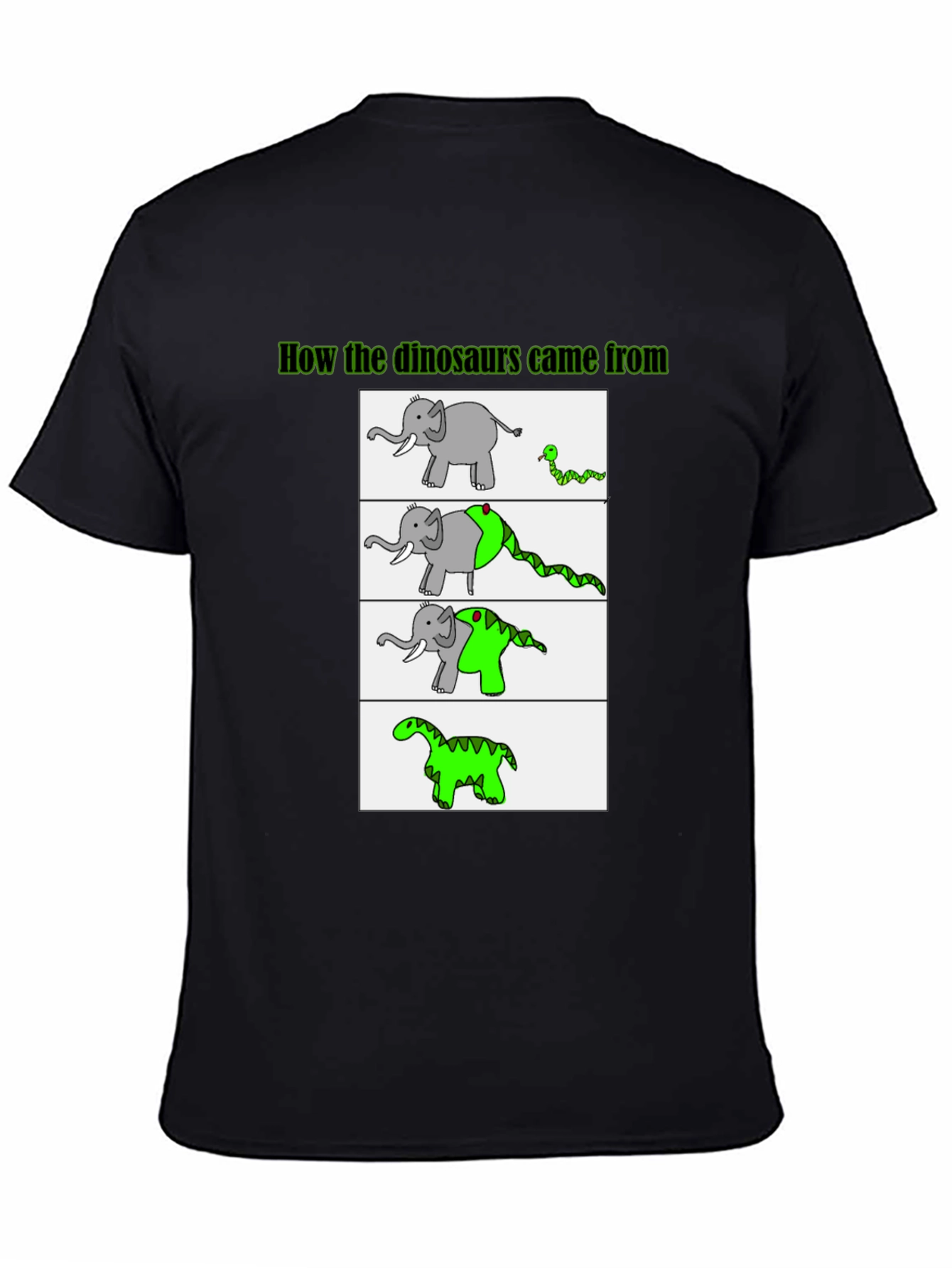 Elephant to Dinosaur T-Shirt