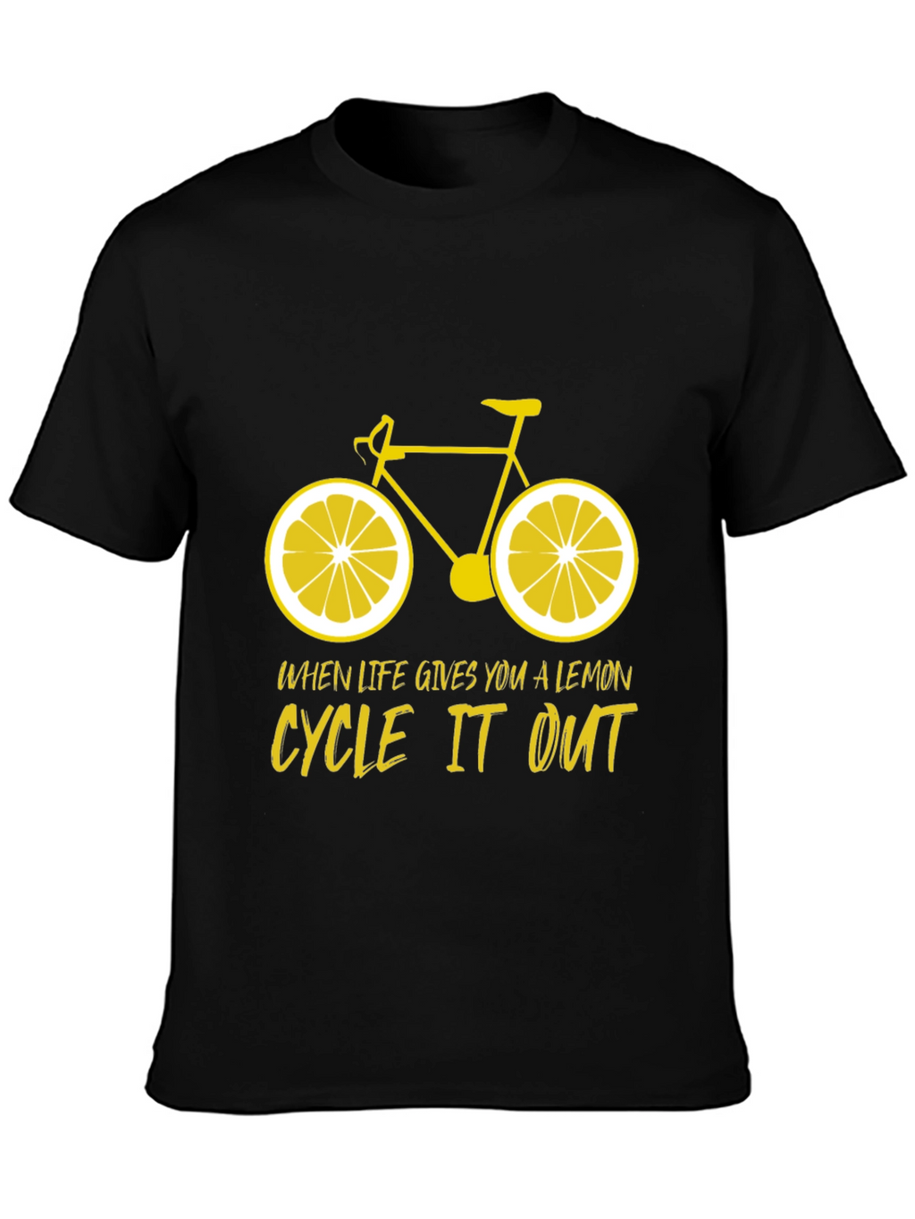 Lemon Bicycle T-Shirt: Cycle It Out Tee