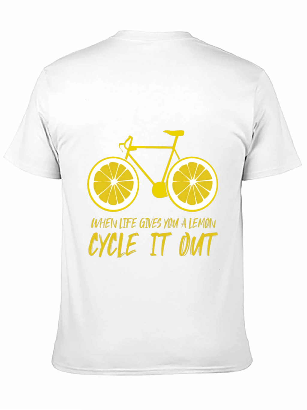 Lemon Bicycle T-Shirt: Cycle It Out Tee