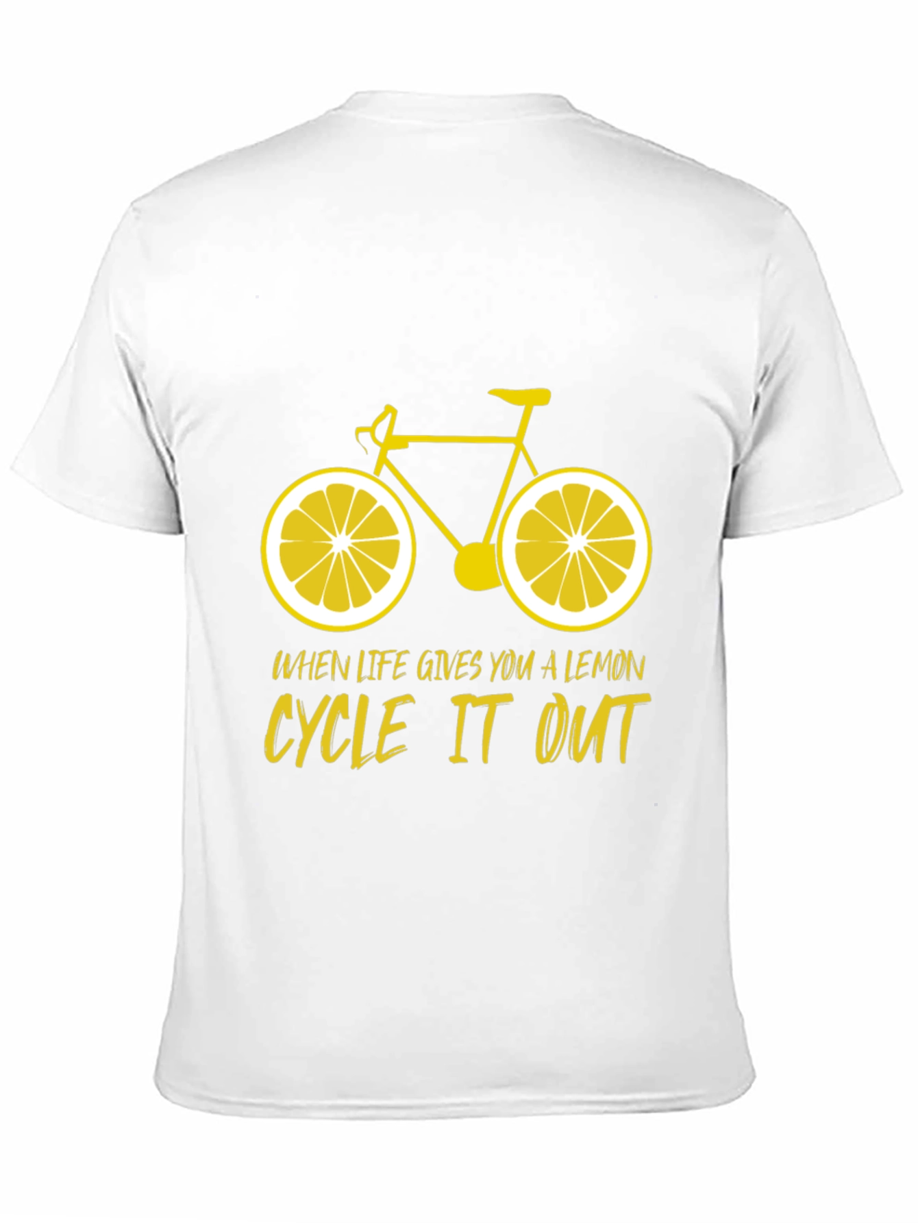 Lemon Bicycle T-Shirt: Cycle It Out Tee