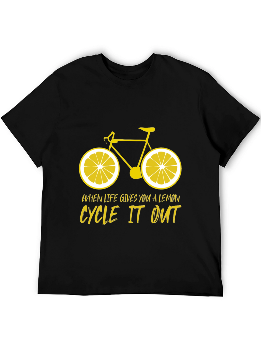 Lemon Bicycle T-Shirt: Cycle It Out Tee