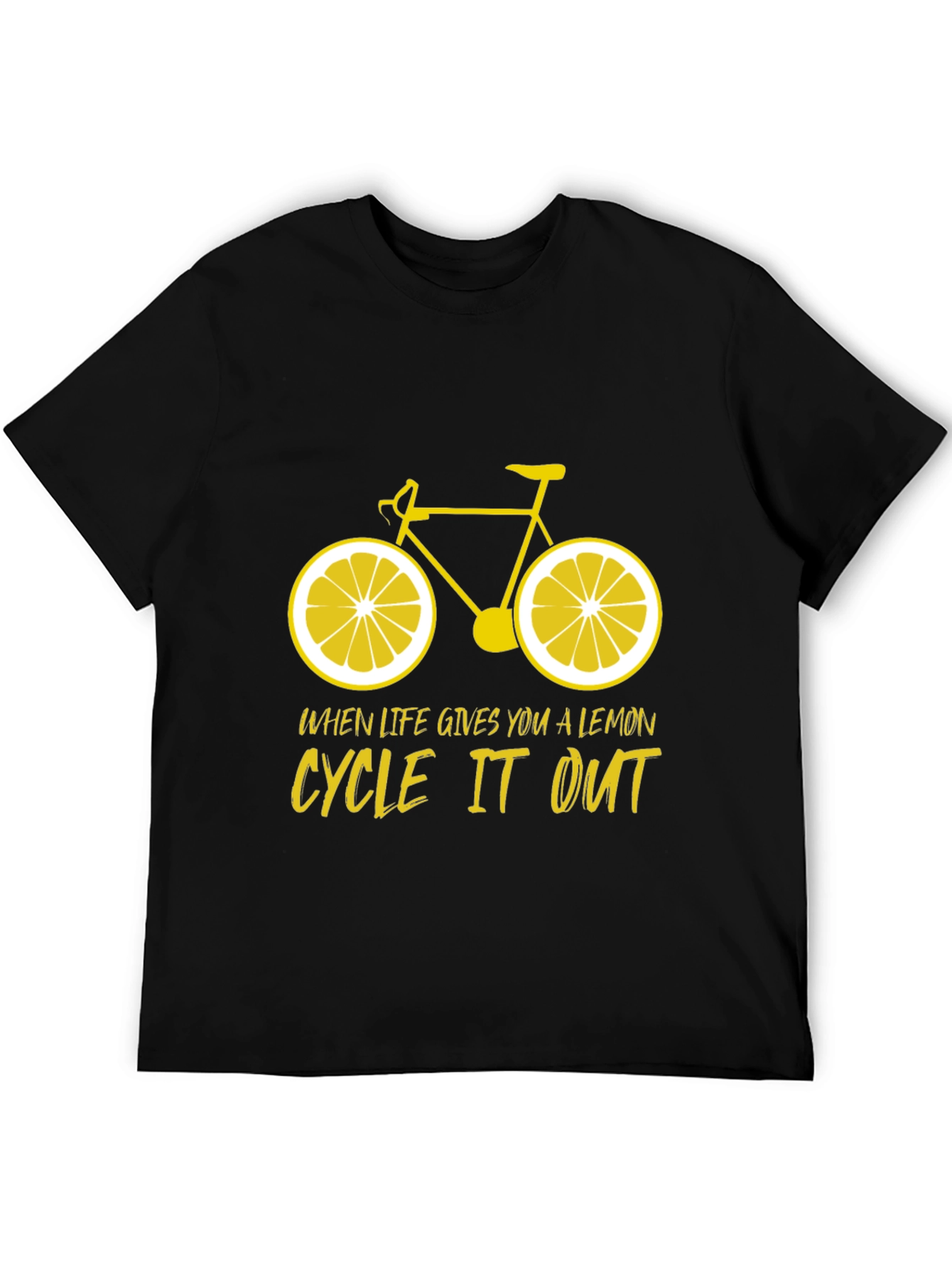 Lemon Bicycle T-Shirt: Cycle It Out Tee