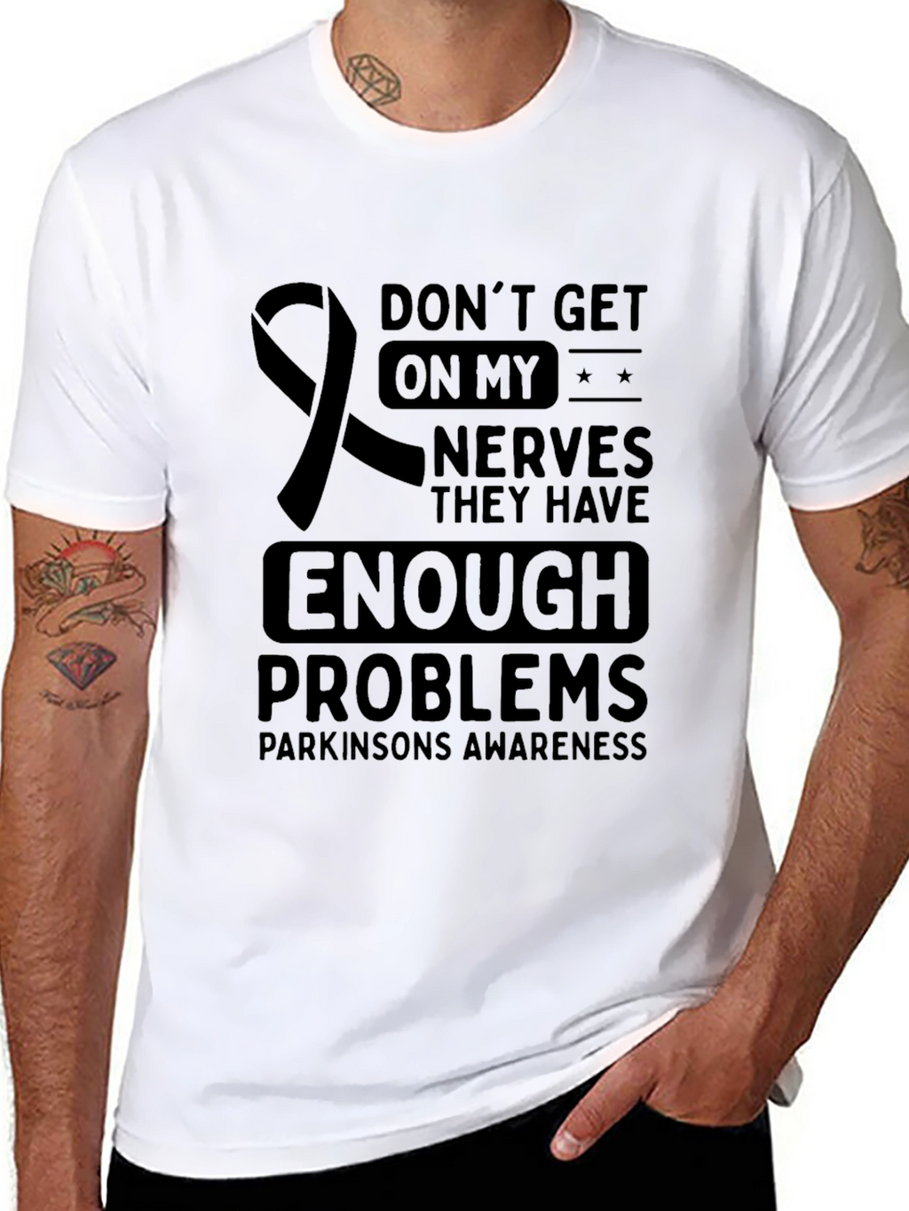 Parkinsons Awareness Graphic T-Shirt