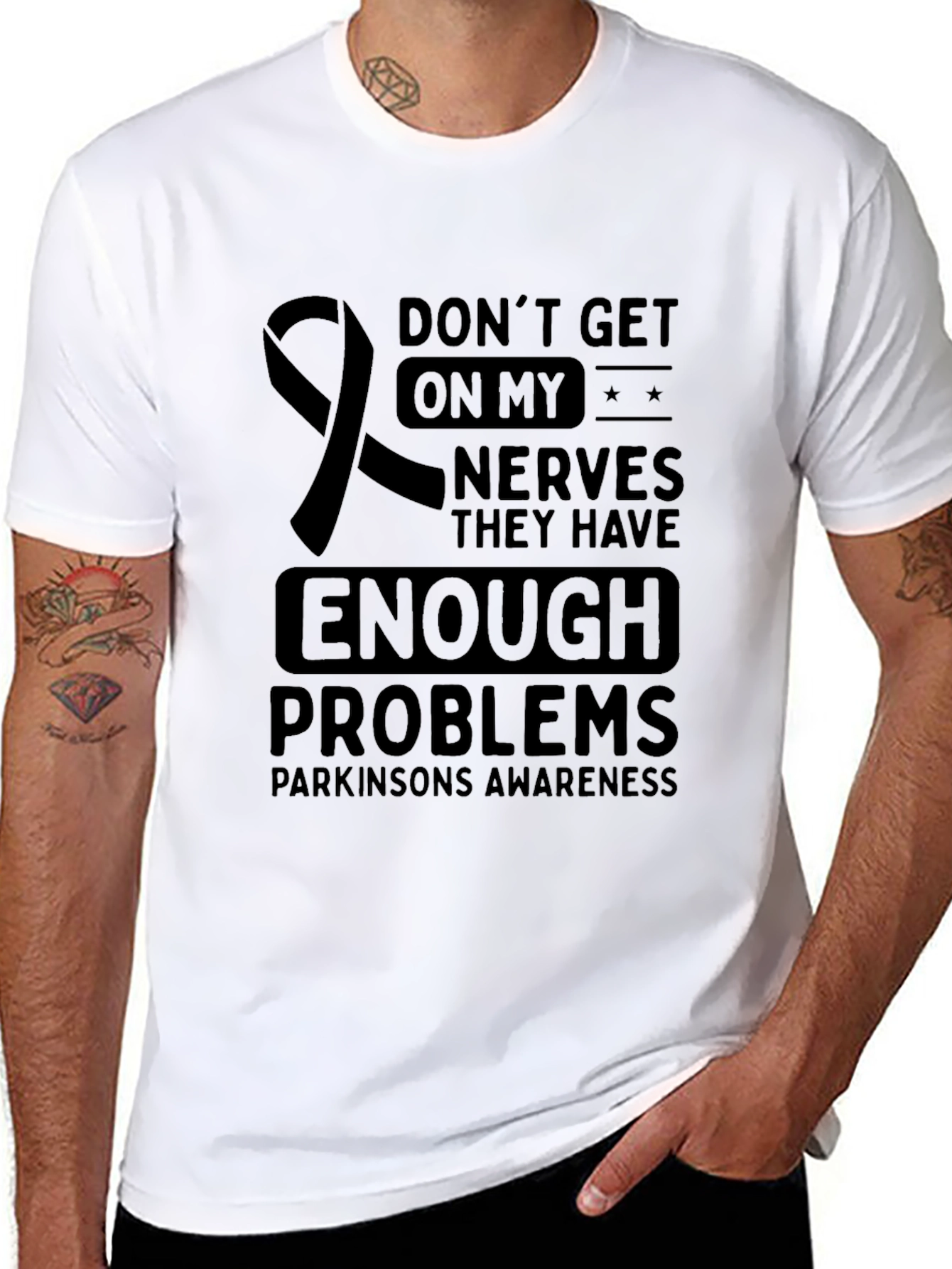 Parkinsons Awareness Graphic T-Shirt