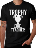 Trophy Teacher Graphic T-Shirt