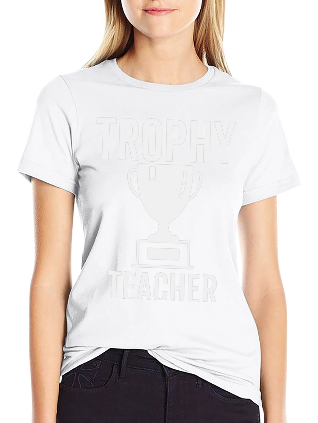 Trophy Teacher Graphic T-Shirt