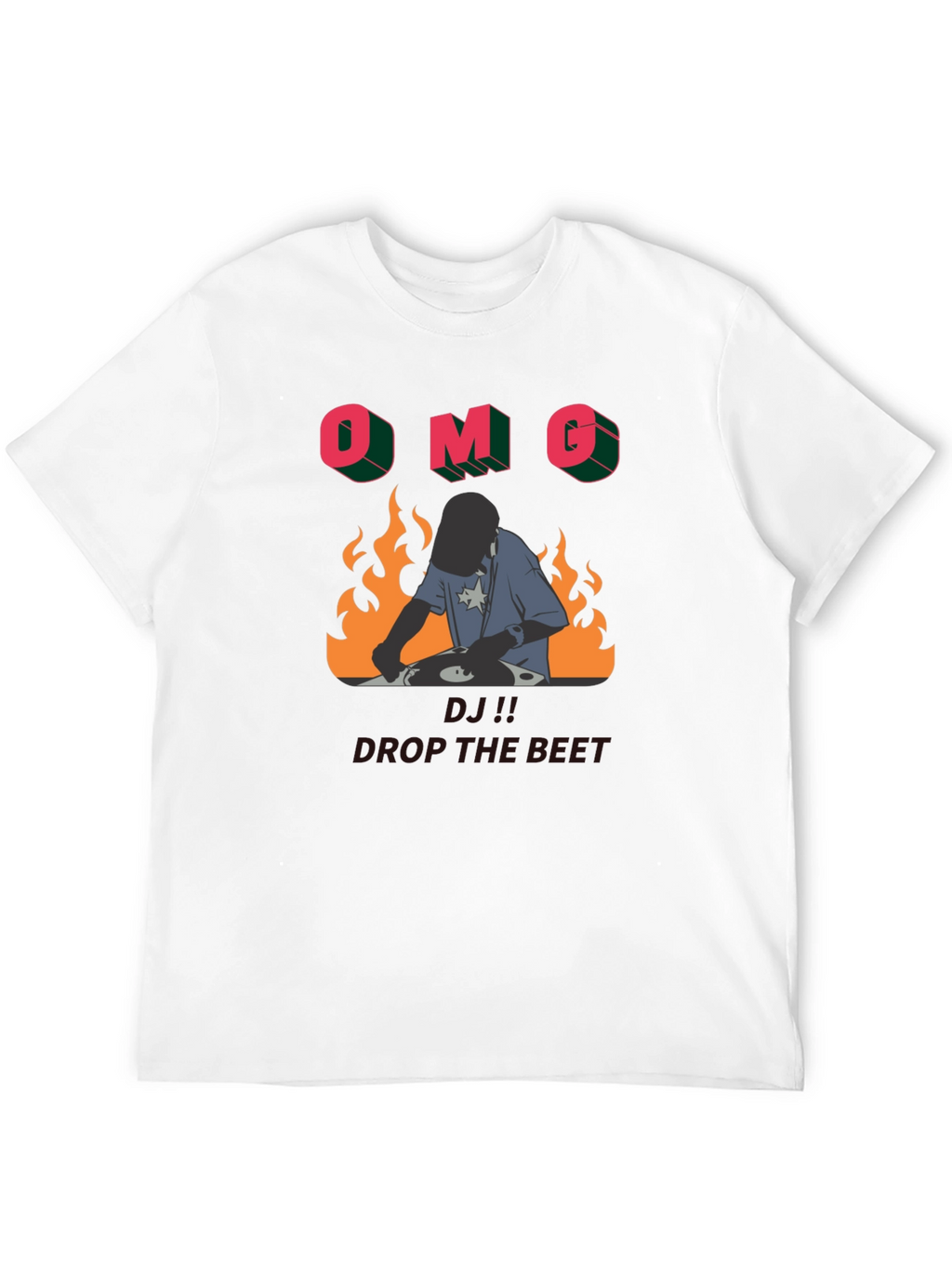 OMG Drop The Beet Graphic Tee