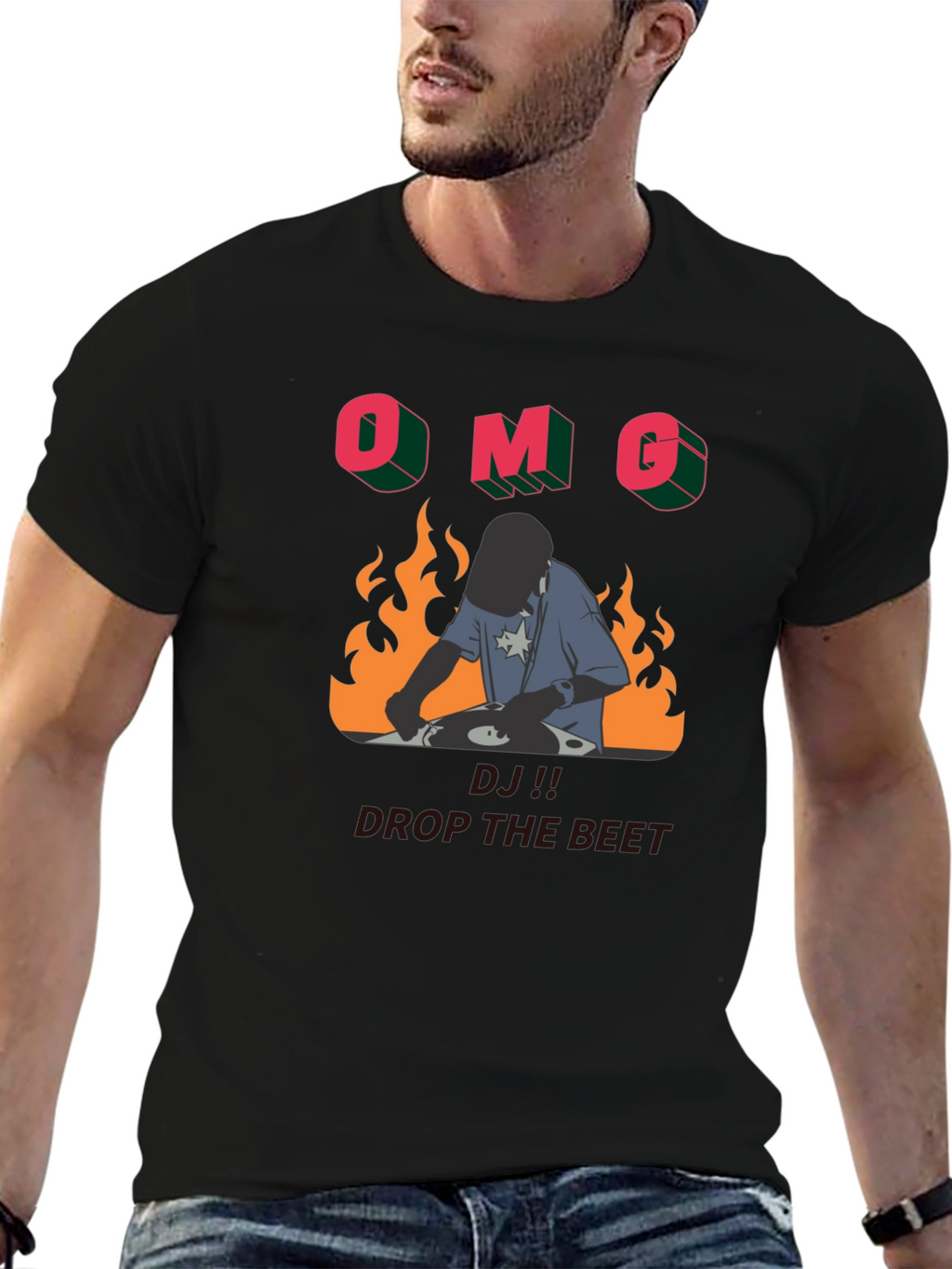 OMG Drop The Beet Graphic Tee