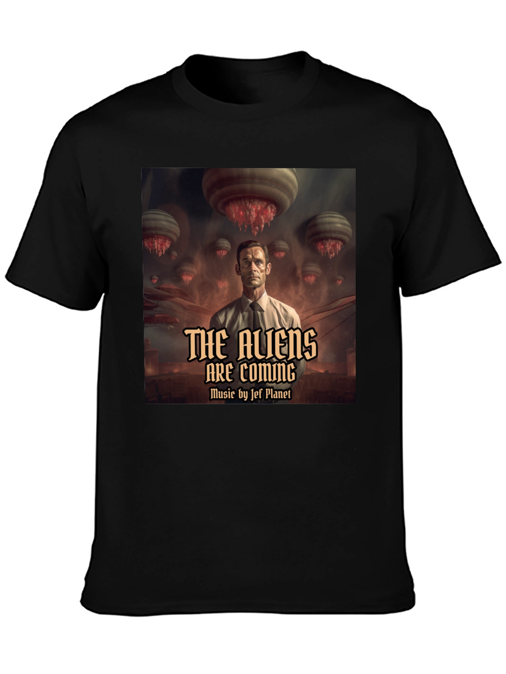 The Aliens Are Coming Graphic T-Shirt