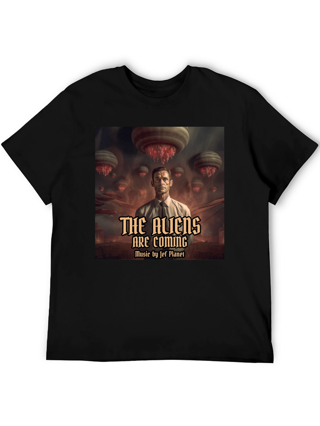 The Aliens Are Coming Graphic T-Shirt