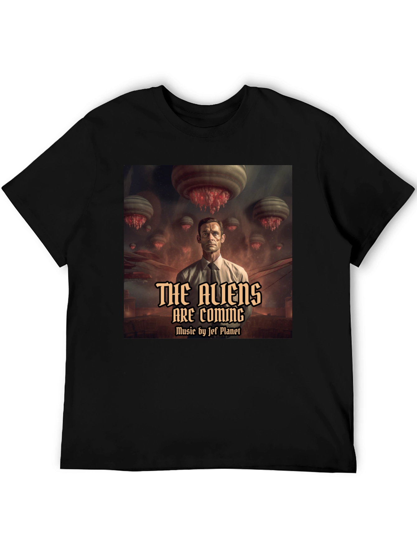 The Aliens Are Coming Graphic T-Shirt