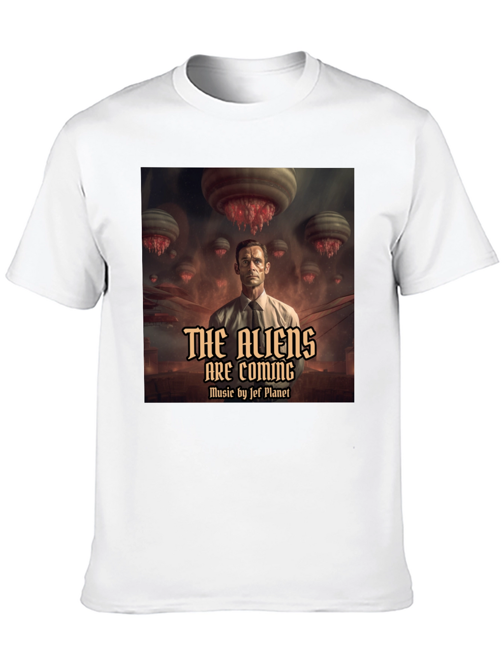 The Aliens Are Coming Graphic T-Shirt