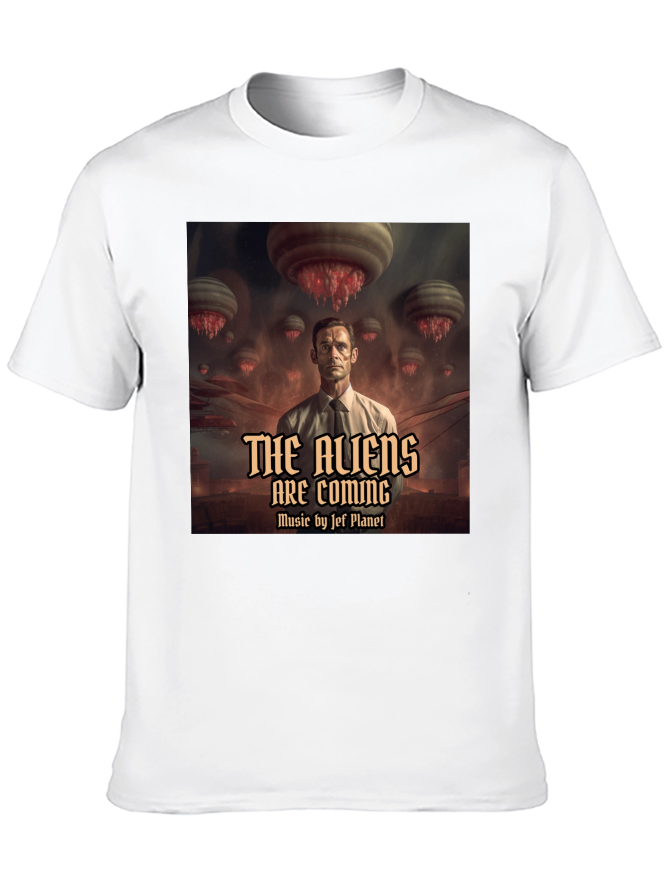 The Aliens Are Coming Graphic T-Shirt