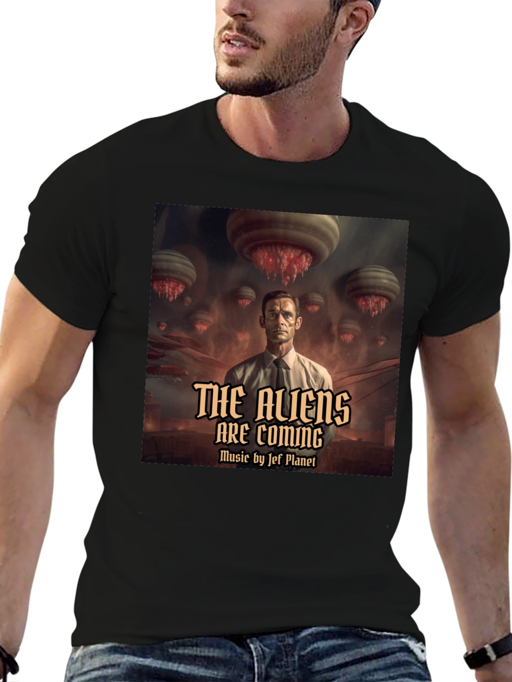 The Aliens Are Coming Graphic T-Shirt