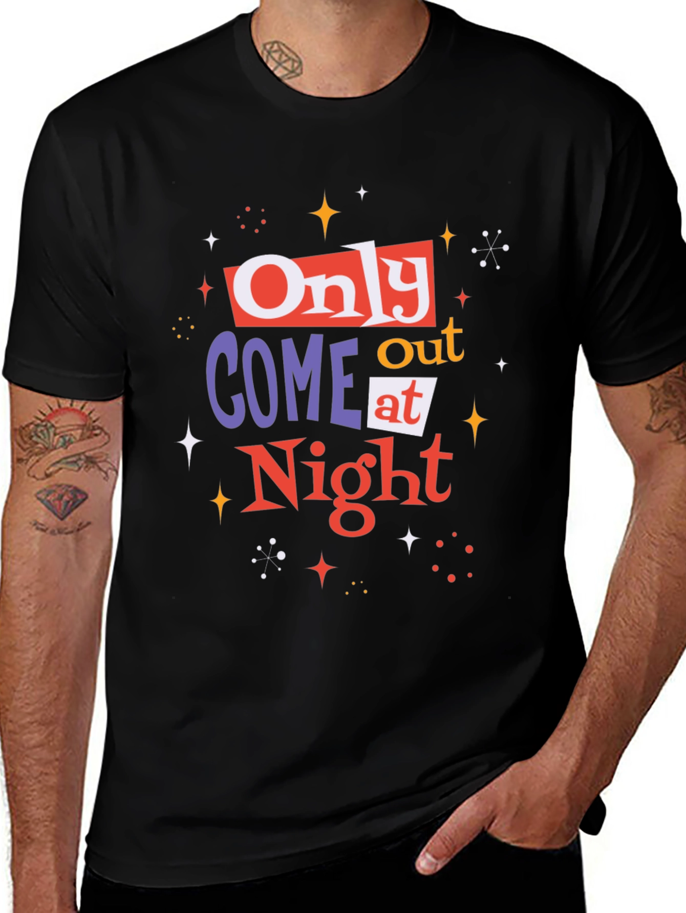 Only Come Out at Night Graphic Tee