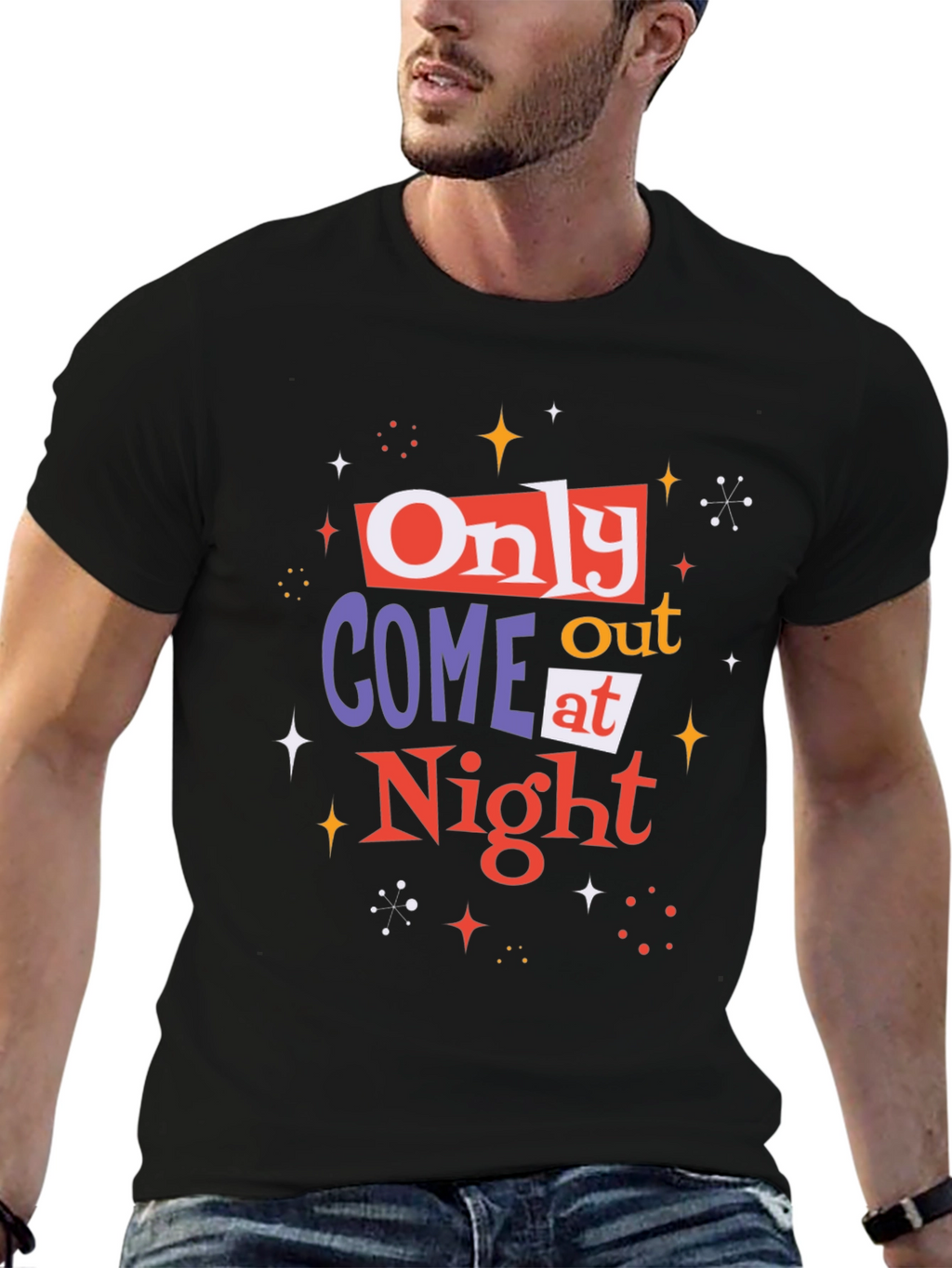 Only Come Out at Night Graphic Tee