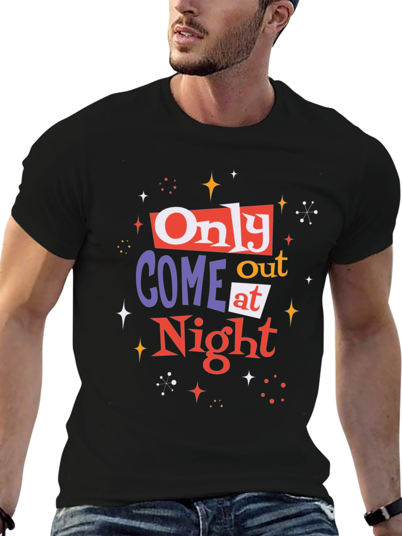 Only Come Out at Night Graphic Tee