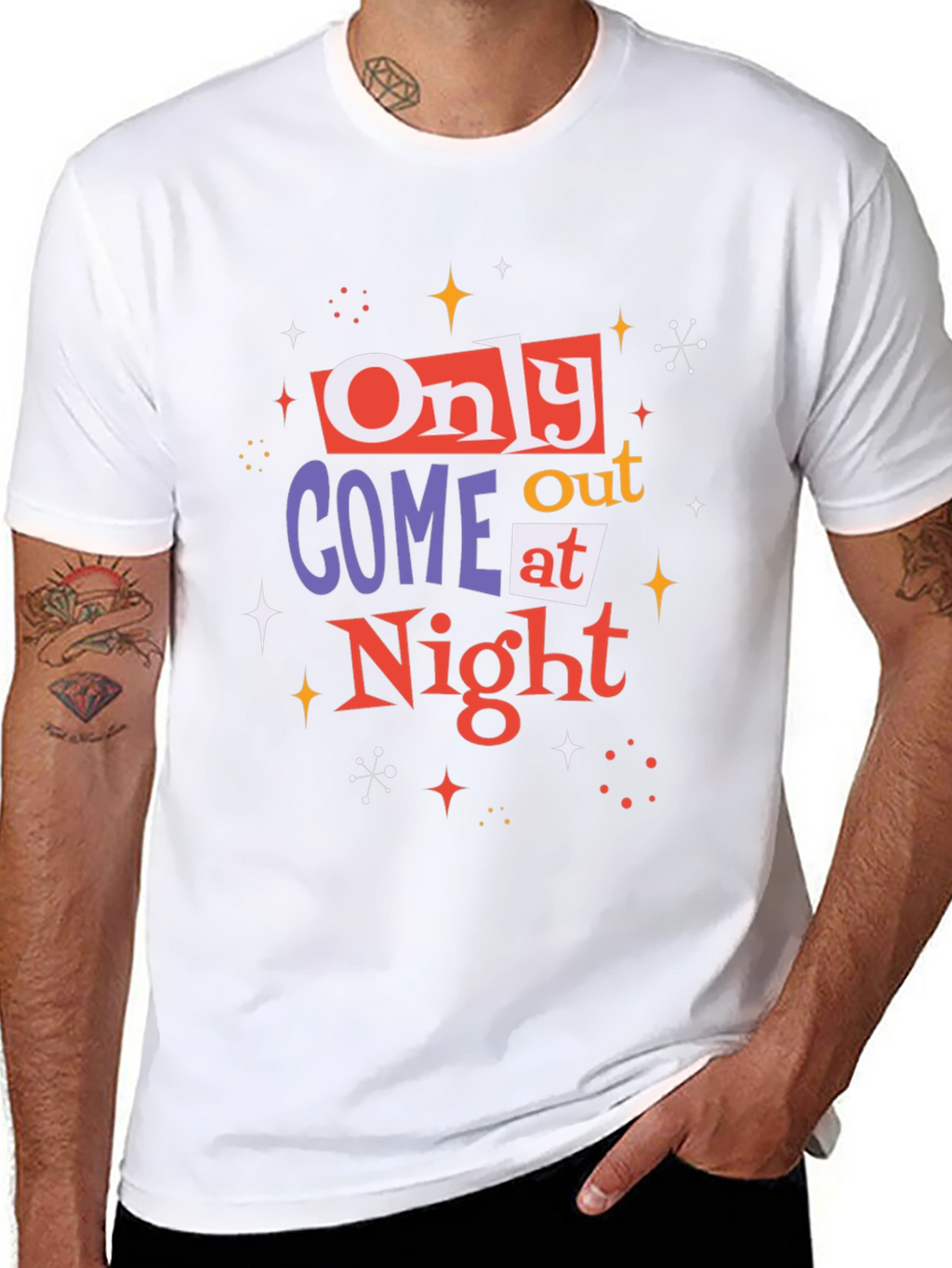Only Come Out at Night Graphic Tee
