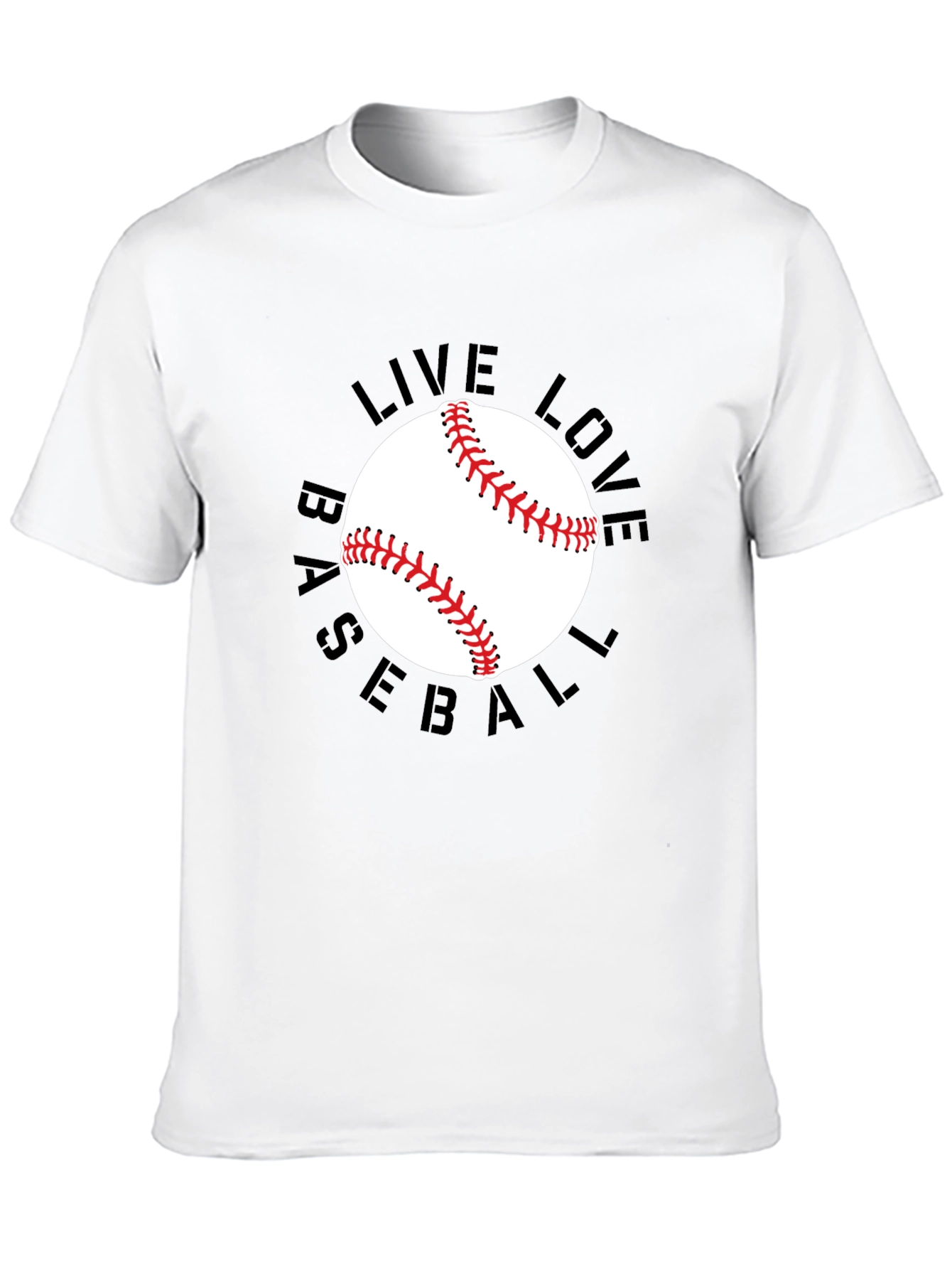 Live Love Baseball Graphic Tee