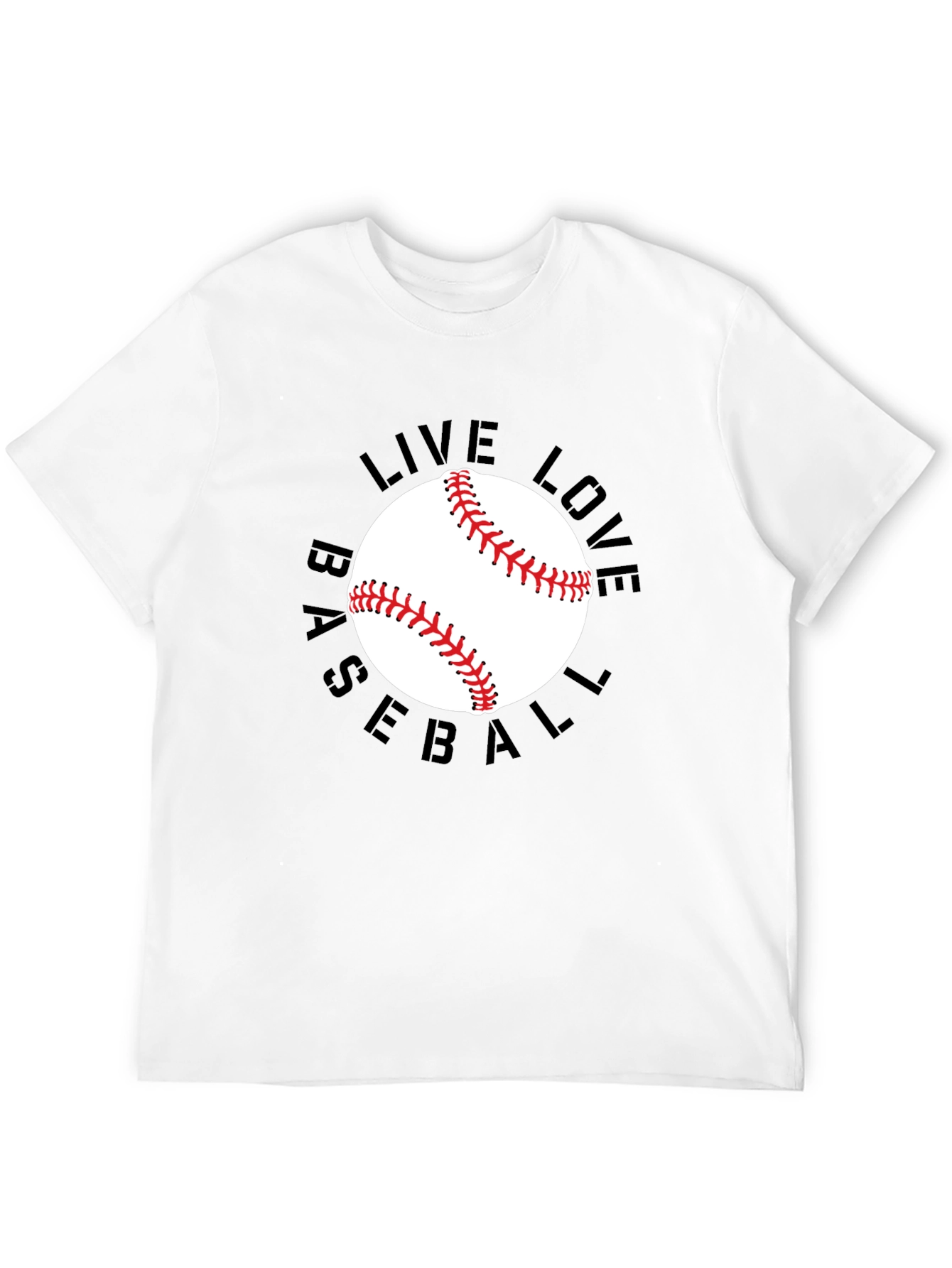 Live Love Baseball Graphic Tee