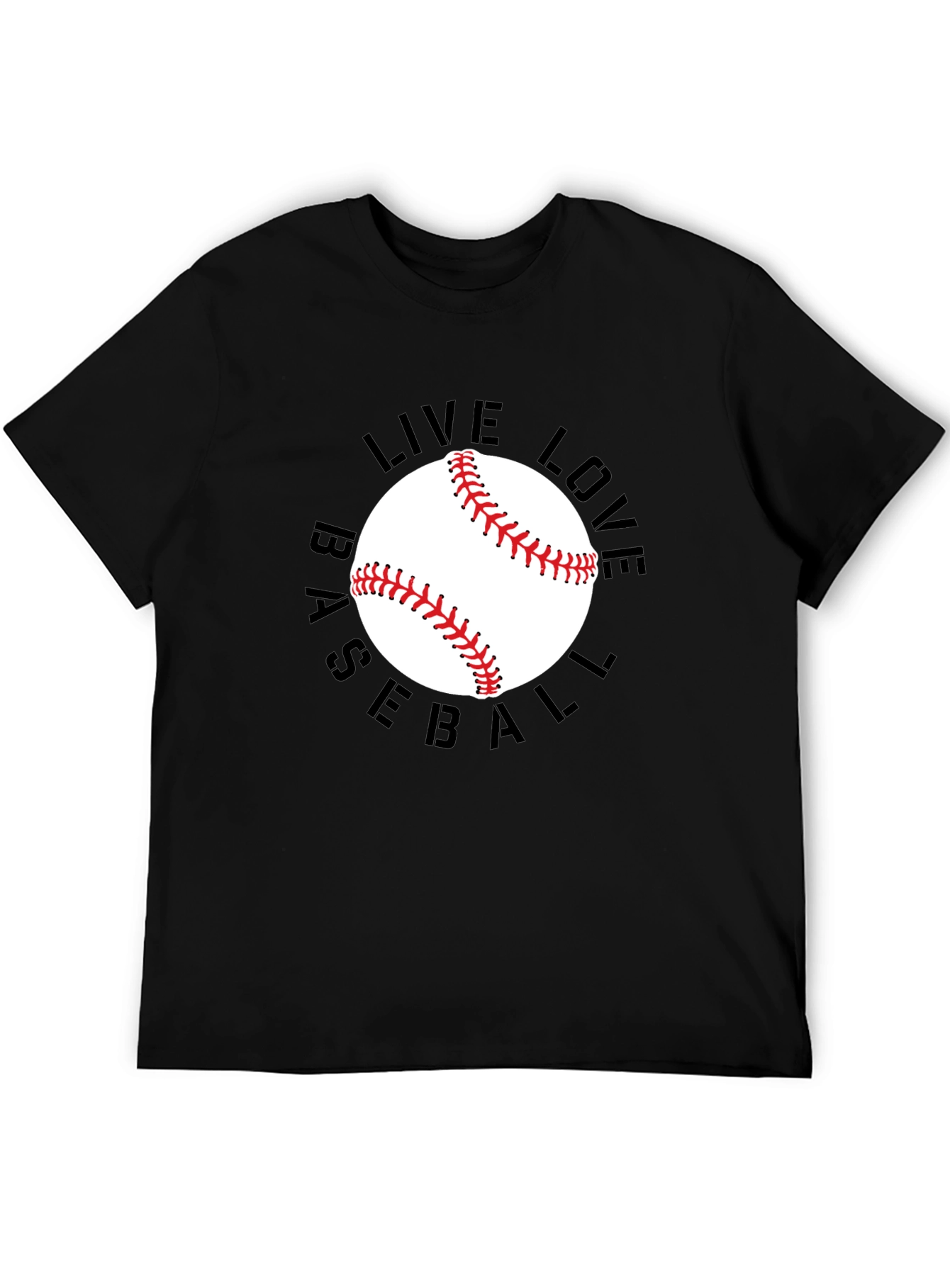 Live Love Baseball Graphic Tee