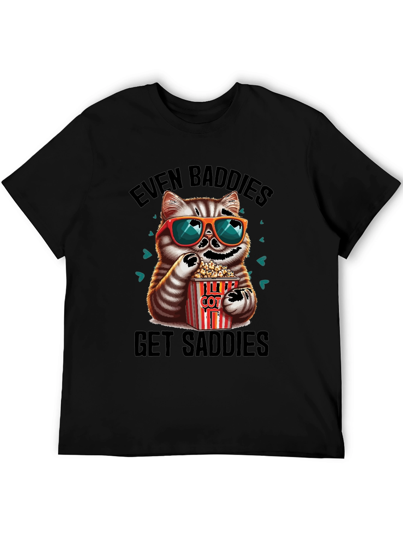 Even Baddies Get Saddies Graphic Tee